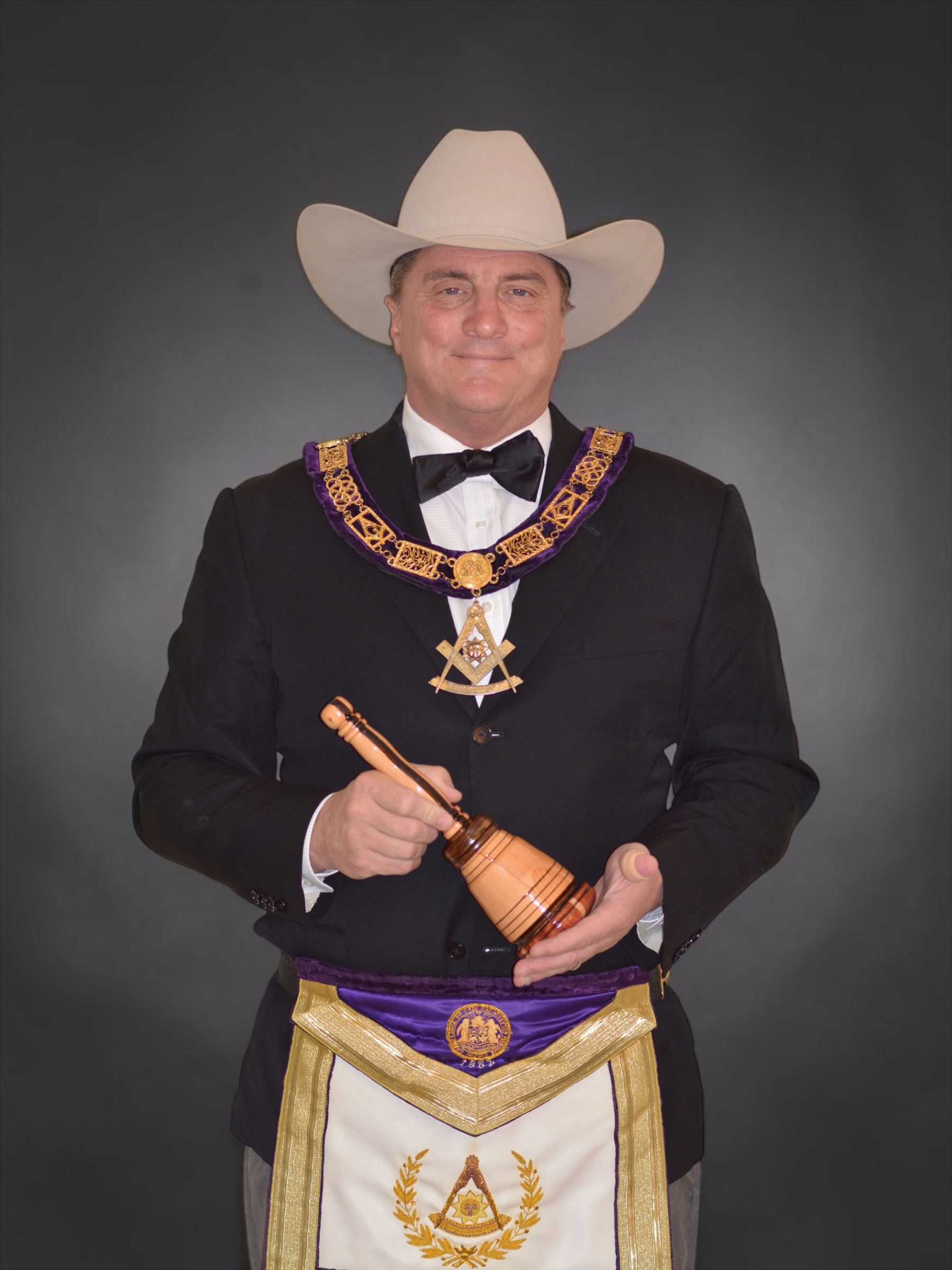 Most Worshipful Roger Biede III, Grand Master of Masons in Arizona
